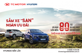 SẮM XE SANTAFE – NGÀN ƯU ĐÃI