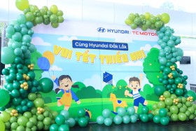 VUI TẾT THIẾU NHI TẠI HYUNDAI ĐẮK LẮK: CÙNG CON KHÔN LỚN 