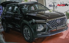 Chi tiết Hyundai Santa Fe 2019 bản cao nhất  tại đại lý